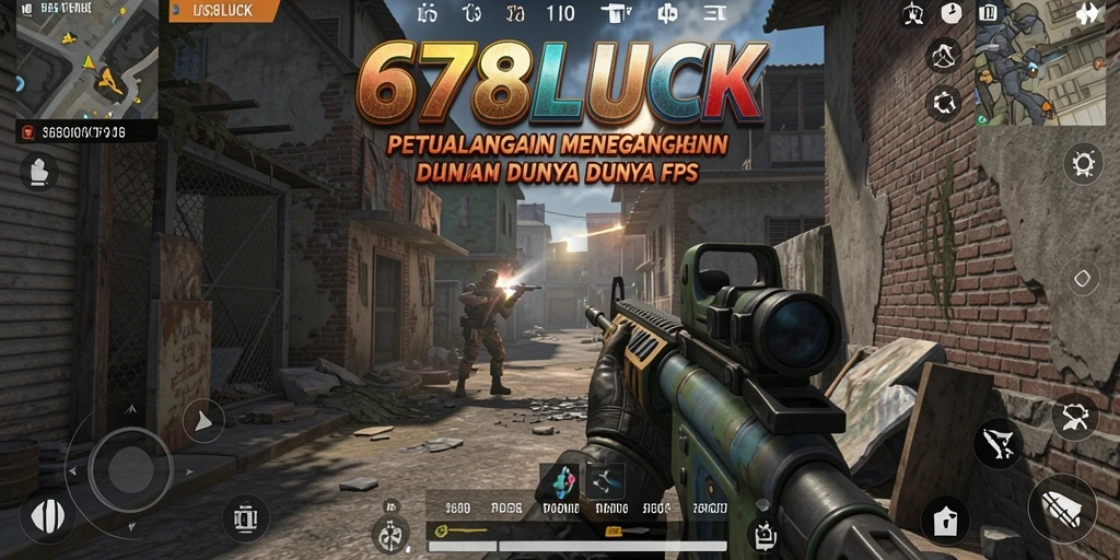 Screenshot gameplay 678LUCK menampilkan aksi menembak yang mendebarkan.