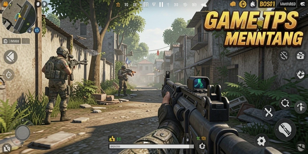 Gameplay seru dan menegangkan dari BOS01.