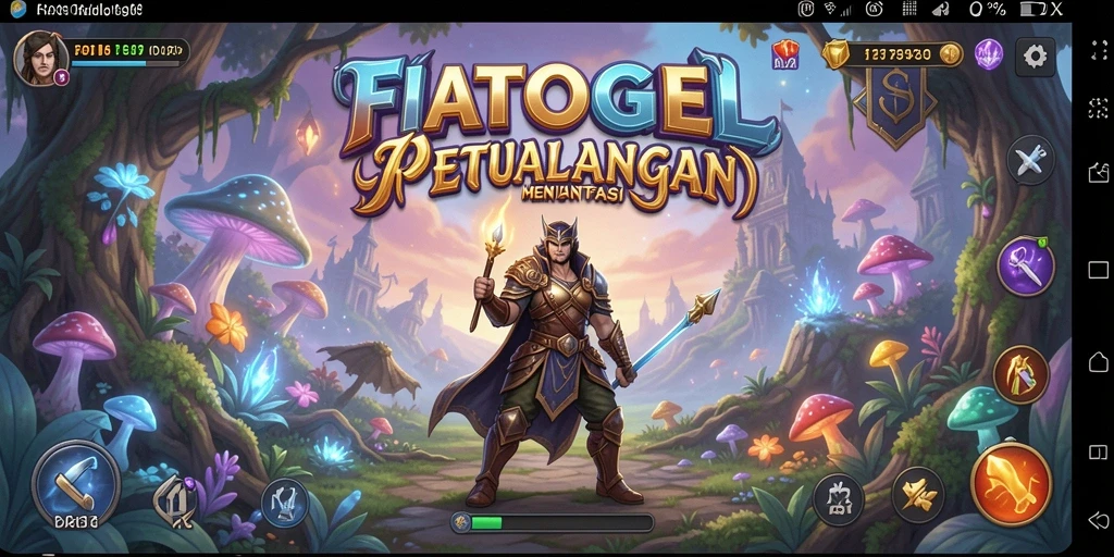 Screenshot FIATOGEL menampilkan aksi seru dalam petualangan.