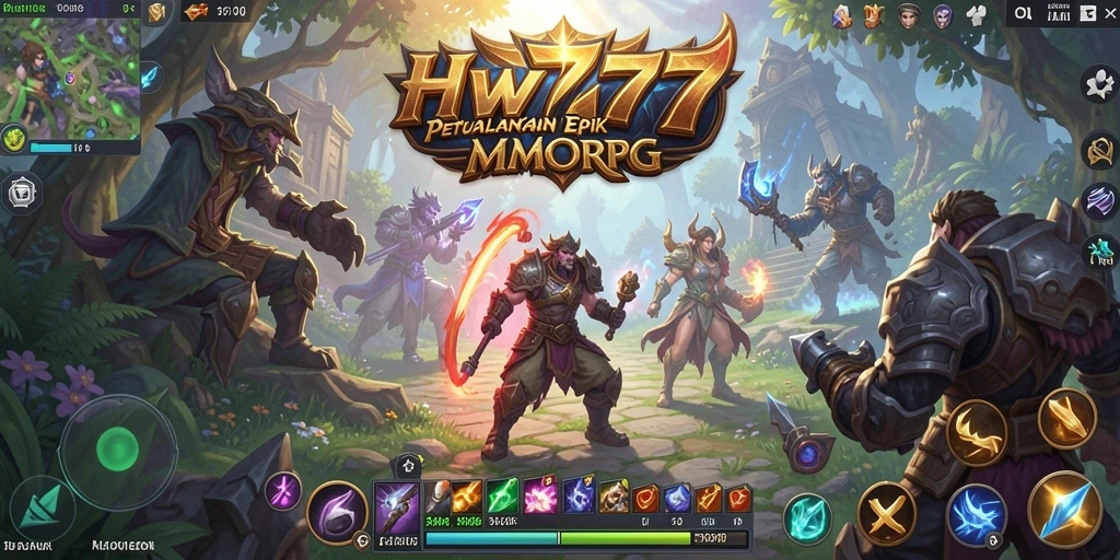 Gameplay seru dan grafis yang menawan dalam HW777.