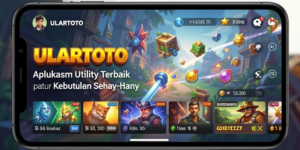 Tampilan antarmuka ULARTOTO yang sederhana dan efektif.